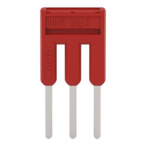 WAGO 2000-403/000-005 Jumper; 3-way; insulated; red