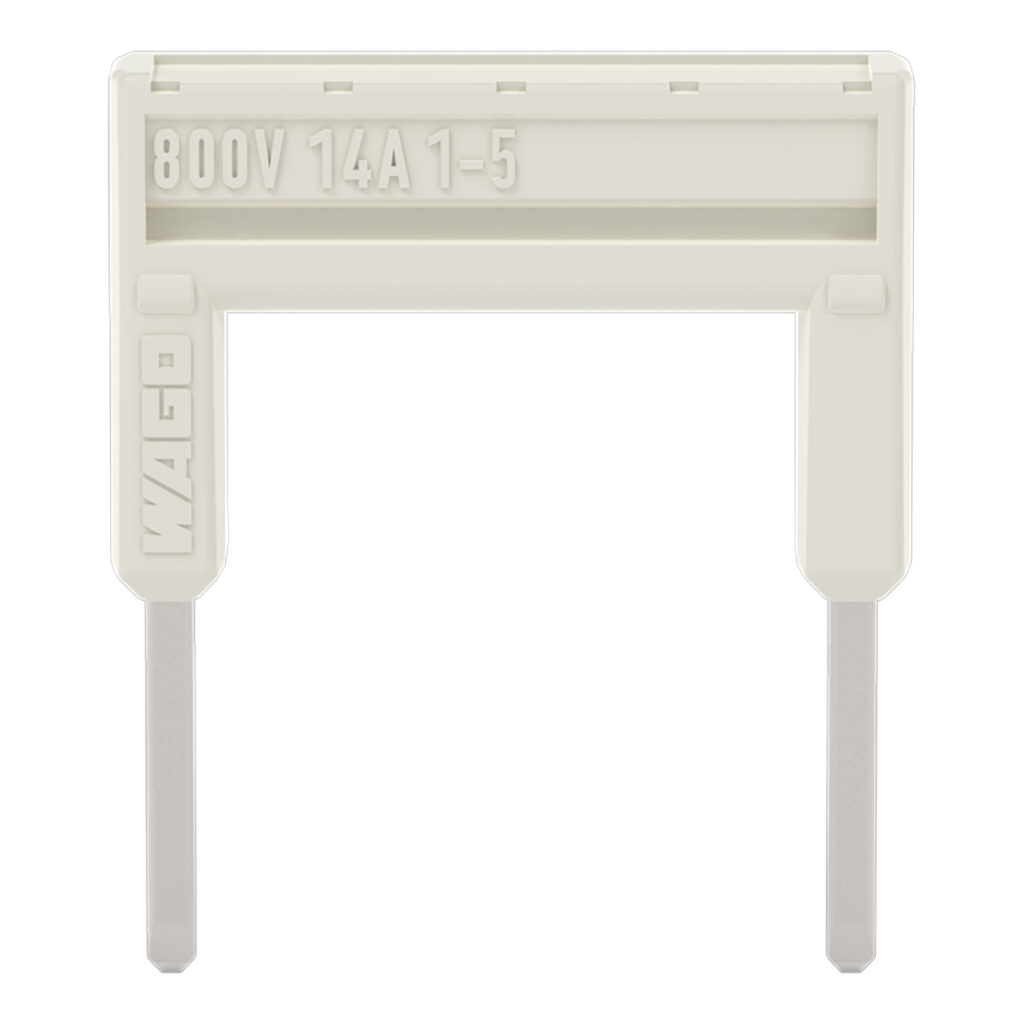 WAGO 2000-435 Jumper; from 1 to 5; insulated; light gray