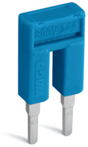 WAGO 2002-402/000-006 Jumper; 2-way; insulated; blue