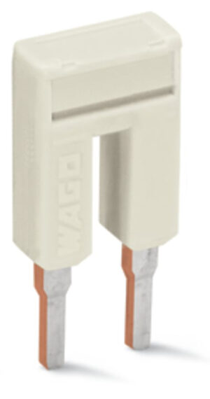 WAGO 2002-402 Jumper; 2-way; insulated; light gray
