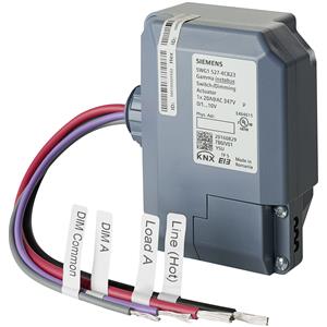 JB 527C23 - KNX switch/dim actuator, 1 x AC 277 V, 20 A, 1–10 V