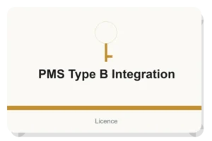 Zennio PMS Type B Integration, License for service per year per room (SaaS) (minimum 100 rooms)