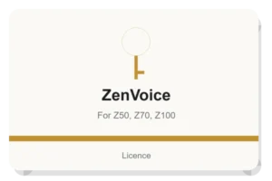 Zennio ZenVoice, Voice Control License for Z50, Z70, Z100, RemoteBOX & ZennIoT. Remote Control License is needed ( Ref. ZLIC70RCB/8500006)