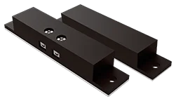 Zennio Magnetic contact for surface installation in door or window, Small, brown