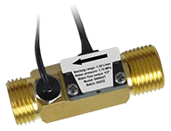 Zennio Water Flow Sensor (1/2") with temperature probe