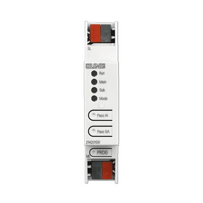 KNX area / line coupler, rail mounting device, 1 rail units, Secure