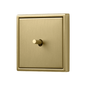 Combination 1 gang JUNG LS1912 "cone" classic brass
