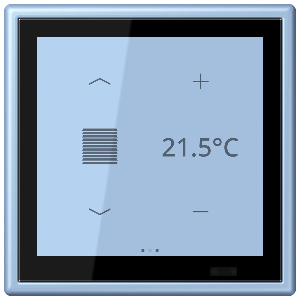 Bluetooth® Low Energy radio transmitter, 2-channel, thermoplastic lacquered, LS range, outremer moyen (32021)