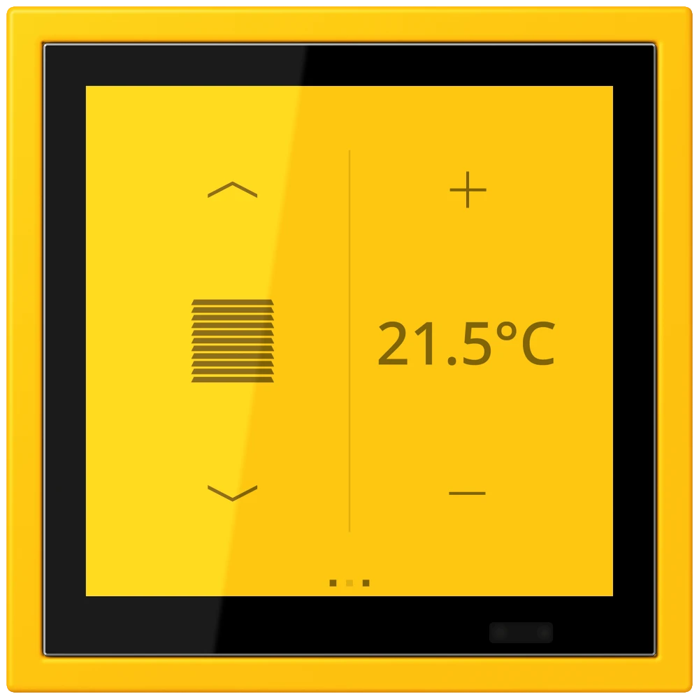 Bluetooth® Low Energy radio transmitter, 4-channel, thermoplastic lacquered, LS range, le jaune vif (4320W)