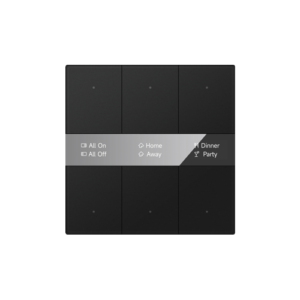 S series KNX Push Button Sensor with Display,1/2/3-gang