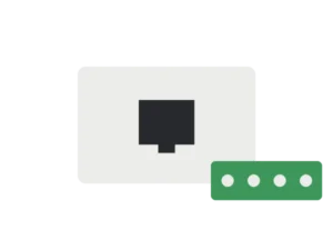 Zennio Ethernet adaptor for Z50 (includes 4-wire connector with push-in connection ZACETHCN)