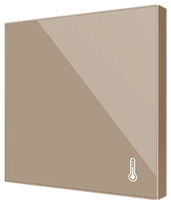 Zennio Flat AmbienT, Temperature Probe, Champagne