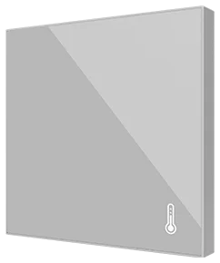 Zennio Flat AmbienT, Temperature Probe, Silver