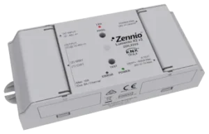 Zennio Lumento X2 v2, 2-channel constant voltage PWM dimmer for DC LED loads.