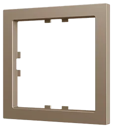 Zennio ZS55 to ZS70 adapter, Champagne