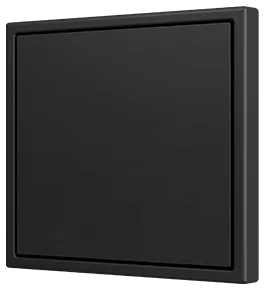 Zennio ZS70 Blind cover 70x70 mm, Anthracite, Metallic plate (ZACHOLD33) is needed but not included