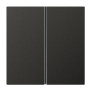 Cover kit 1-gang, F40, aluminium laquered, LS range, anthracite