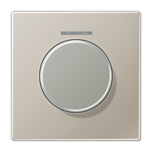 Centre plate with lens for rotary sensor, with lens, LS range, stainless steel