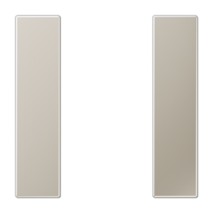 Cover kit 1-gang, F50, LS range, stainless steel