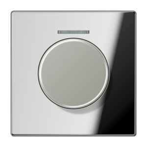 Centre plate with lens for rotary sensor, with lens, LS range, gold-coloured