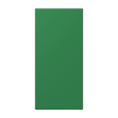 Neutral cover, F50, thermoplastic lacquered, LS range, vert foncé (32050)