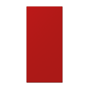 Neutral cover, F50, thermoplastic lacquered, LS range, rouge vermillon 31 (32090)