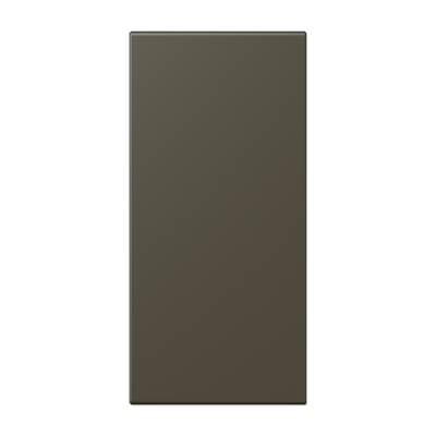 Neutral cover, F50, thermoplastic lacquered, LS range, ombre naturelle 31 (32140)