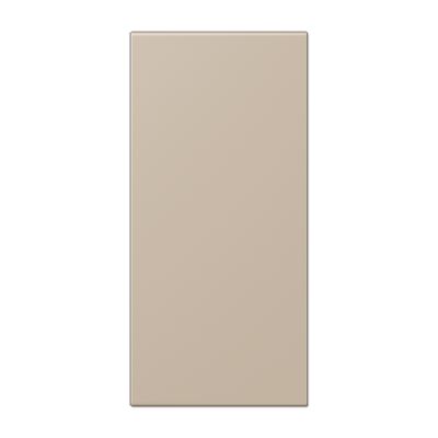 Neutral cover, F50, thermoplastic lacquered, LS range, ombre naturelle claire (32142)