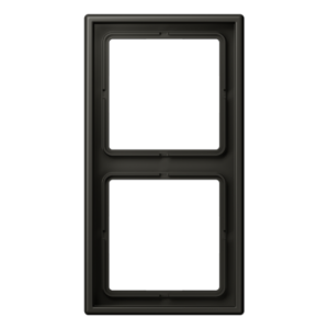 Frame 2-gang, LS 990, duroplastic lacquered, ombre naturelle 59 (4320R), vertical and horizontal installation