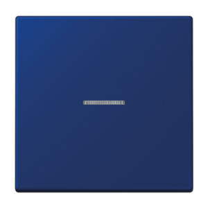 Rocker 1-gang, with lens, duroplastic lacquered, LS range, bleu outremer foncé (4320T)