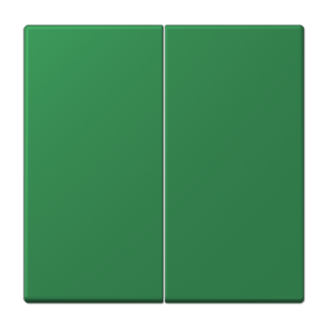 Rocker 2-gang, duroplastic lacquered, LS range, vert foncé (32050)