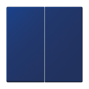 Rocker 2-gang, duroplastic lacquered, LS range, bleu outremer foncé (4320T)