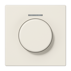 Centre plate with lens for rotary sensor, with lens, duroplastic, LS range, ivory