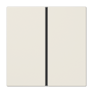 Cover kit 1-gang, F40, thermoplastic, LS range, ivory
