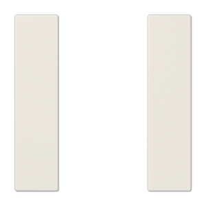 Cover kit 1-gang, F50, thermoplastic, LS range, ivory