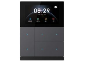 KNX Waltz Touch+ Pad, metal button 3" Gray