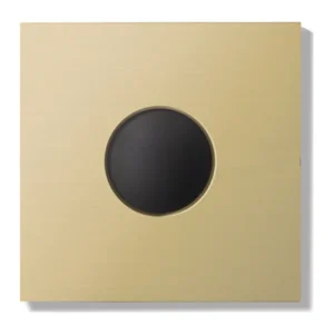 Basalte Auro: Auro wall cover - brushed brass
