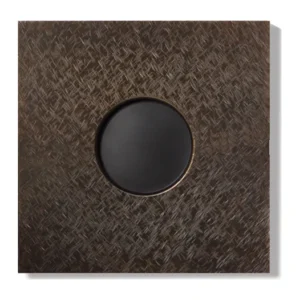 Basalte Auro: Auro wall cover - fer forgé bronze