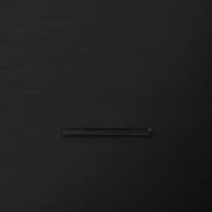 Basalte Chopin: Chopin - 1-gang - brushed black - single lever black without LED
