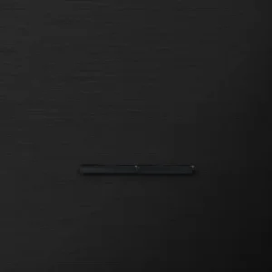 Basalte Chopin: Chopin - 1-gang - brushed black - dual levers black without LED