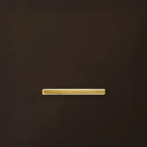 Basalte Chopin: Chopin - 1-gang - bronze - single lever gold without LED