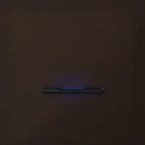 Basalte Chopin: Chopin - 1-gang - bronze - single lever black with LED