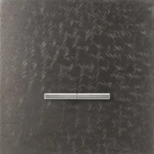 Basalte Chopin: Chopin - 1-gang - fer forgé grey - dual levers chrome without LED