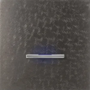 Basalte Chopin: Chopin - 1-gang - fer forgé grey - single lever chrome with LED