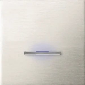Basalte Chopin: Chopin - 1-gang - brushed nickel - single lever chrome with LED