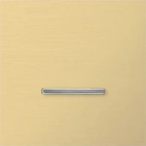 Basalte Chopin: Chopin - 1-gang - brushed brass - single lever chrome without LED