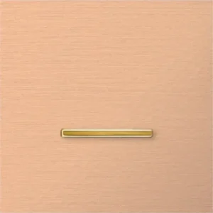 Basalte Chopin: Chopin - 1-gang - rosé - single lever gold without LED