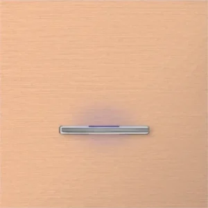 Basalte Chopin: Chopin - 1-gang - rosé - single lever chrome with LED