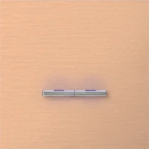 Basalte Chopin: Chopin - 1-gang - rosé - dual levers chrome with LED