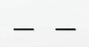 Basalte Chopin: Chopin - 2-gang horizontal - satin white - single lever & dual levers black without LED